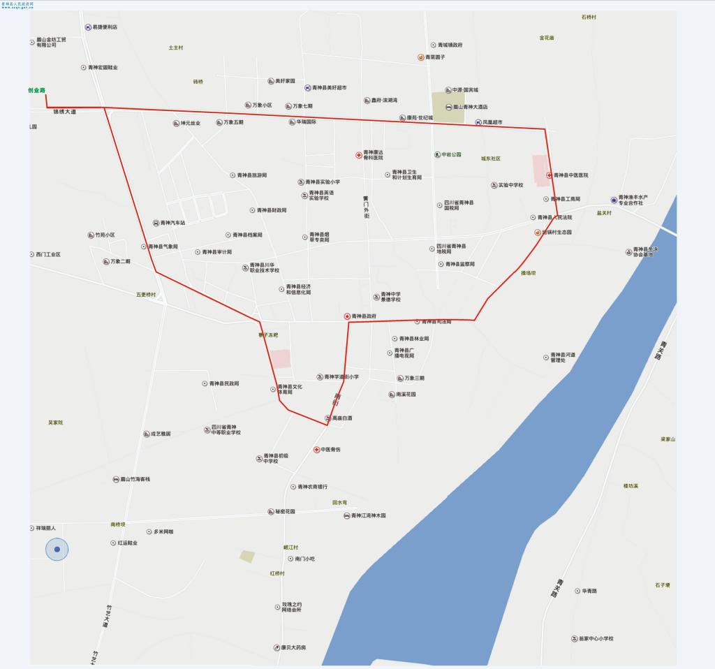 滑县1路公交车路线图,滑县8路公交车路线图 1路公交线路图