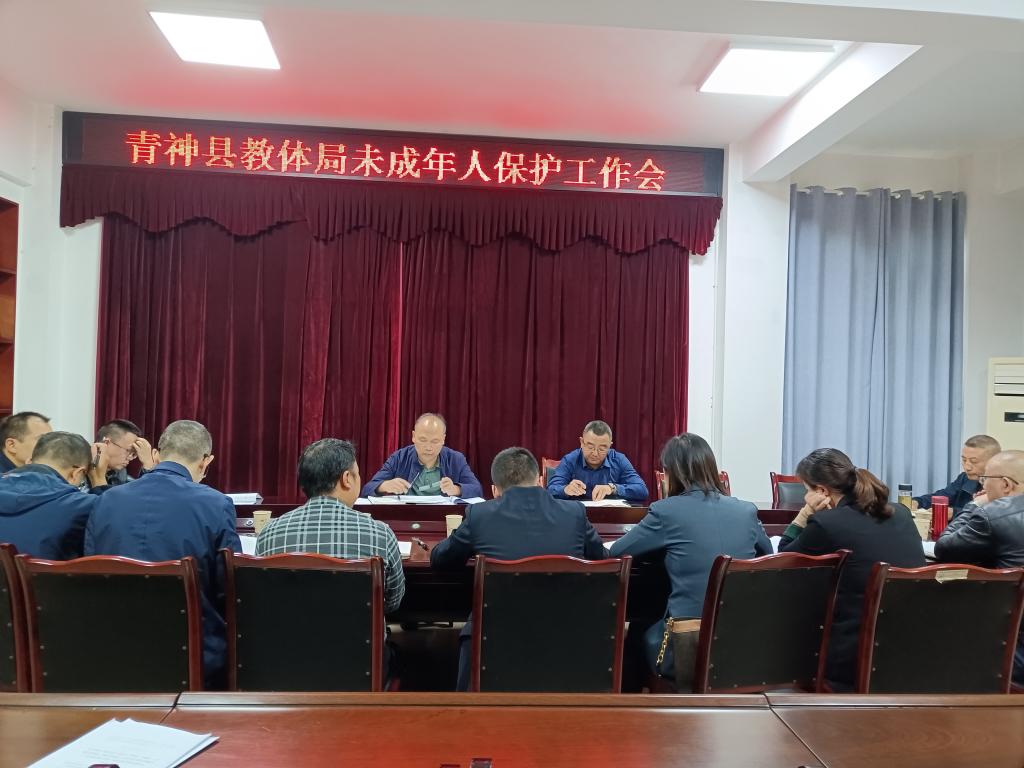 县教体局召开未成年人保护工作专题会